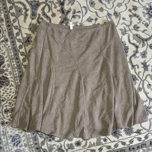 Lapis A-Line Skirt in Taupe